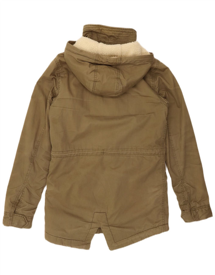 SUPERDRY Chaqueta Parka Sherpa con Capucha The Rookie para Hombre UK 36 Small Khaki