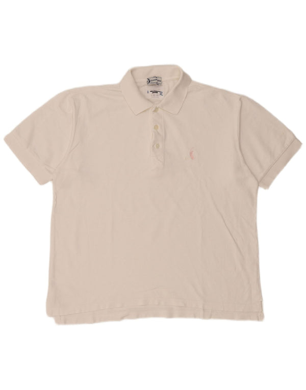 Sergio Tacchini Polo Hombre Mediano Blanco