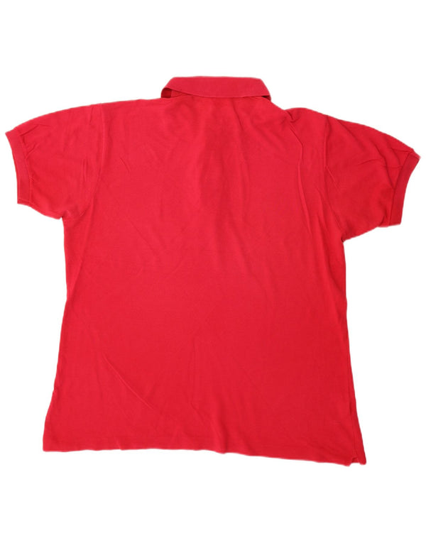 Polo Lacoste Hombre Algodón Rojo Grande