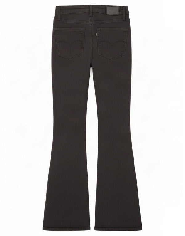 Levi's Vaqueros Bootcut De Talle Alto 725 Para Mujer W26 L32 Algodón Negro