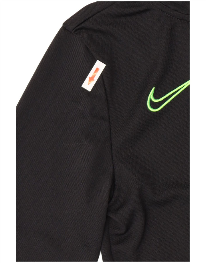 Nike Chaqueta de chándal para niños 10-11 años Mediana Negro Poliéster