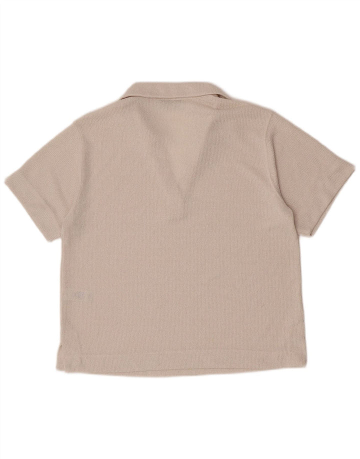 Marks & Spencer Polo para mujer UK 40 Mediano Poliéster blanco