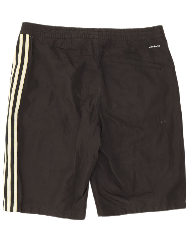 Adidas Mens Climalite Sport Shorts Medio Negro Poliéster