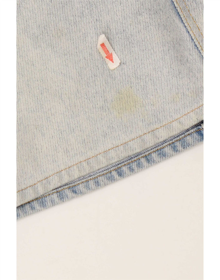 Falda vaquera para mujer Mason's W28 Azul medio