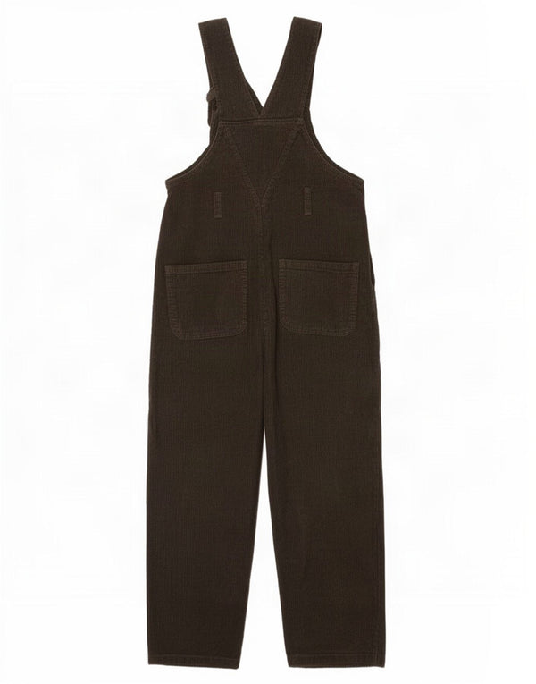 Lucy & Yak Mujer Peto Pana Pantalones UK 10 Small Caqui Algodón