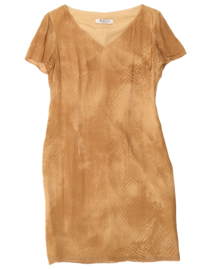 Conjunto De 2 Piezas Mujer Marella IT 42 Viscosa Estampado Animal Beige Medio