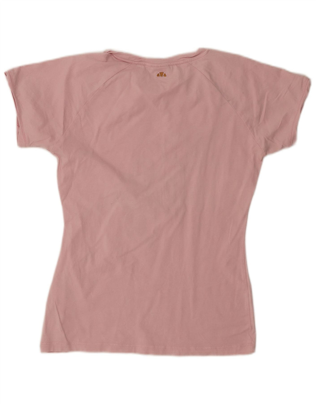 Ellesse Camiseta gráfica para mujer Top UK 44 Grande Algodón rosa