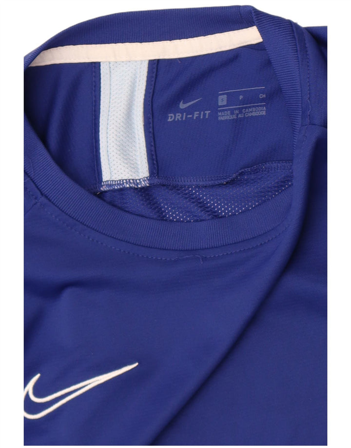 Camiseta Nike Dri Fit para hombre, talla pequeña, color azul
