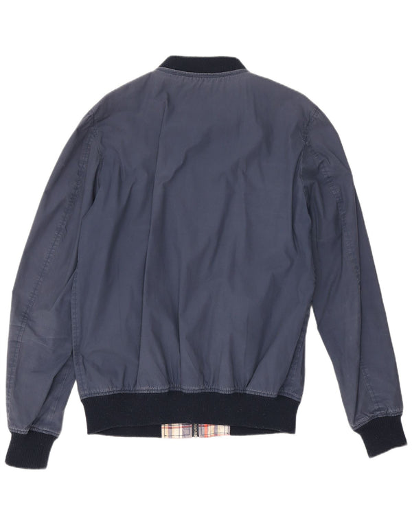 Tommy Hilfiger Chaqueta Bomber para Hombre UK 38 Medium Azul Marino Colorblock