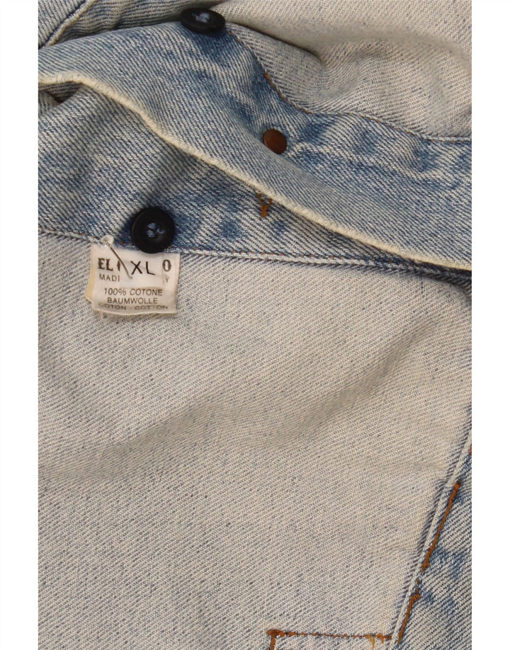 El Charro Chaqueta Vaquera Hombre UK 42 XL Algodón Azul