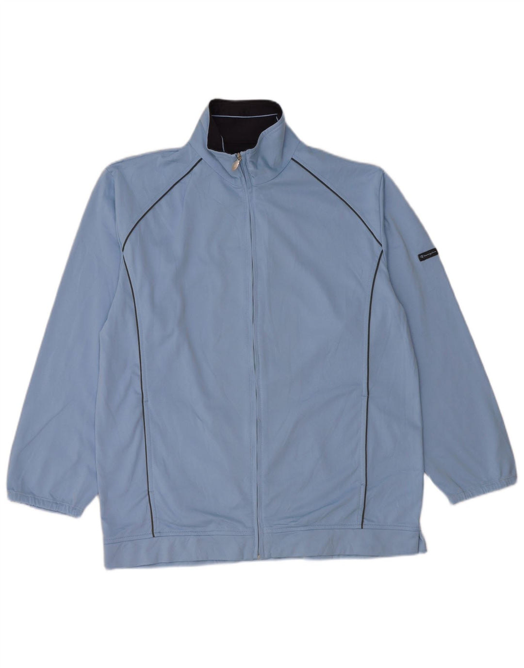 CHAMPION Chaqueta superior de chándal para hombre Poliéster azul grande