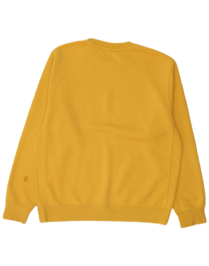 Nike Hombre Sudadera Jumper Small Amarillo Algodón
