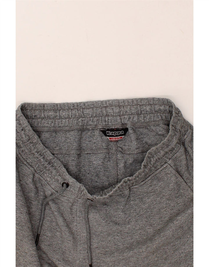 KAPPA Mens Sport Shorts Medium Grey Colourblock Cotton Vintage Kappa and Second-Hand Kappa from Messina Hembry 