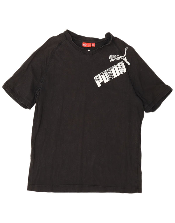 Puma - Camiseta gráfica para hombre, talla grande, color gris