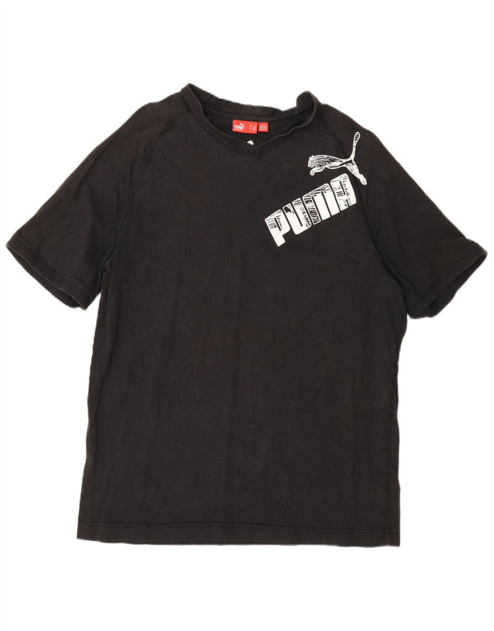 Puma - Camiseta gráfica para hombre, talla grande, color gris