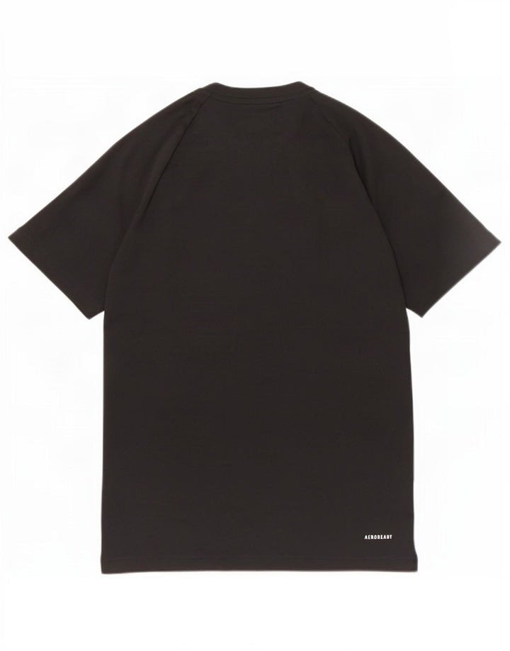 Adidas Hombre Aeroready Camiseta Top Pequeño Poliéster Negro