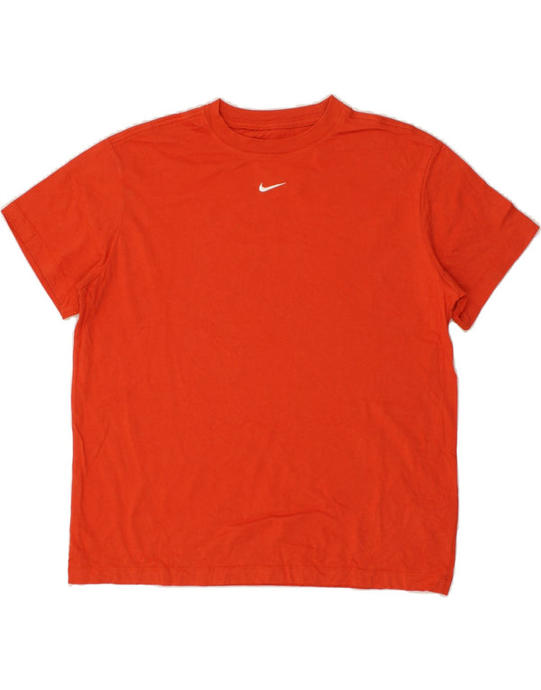 NIKE Camiseta holgada para hombre Top Small Red Cotton