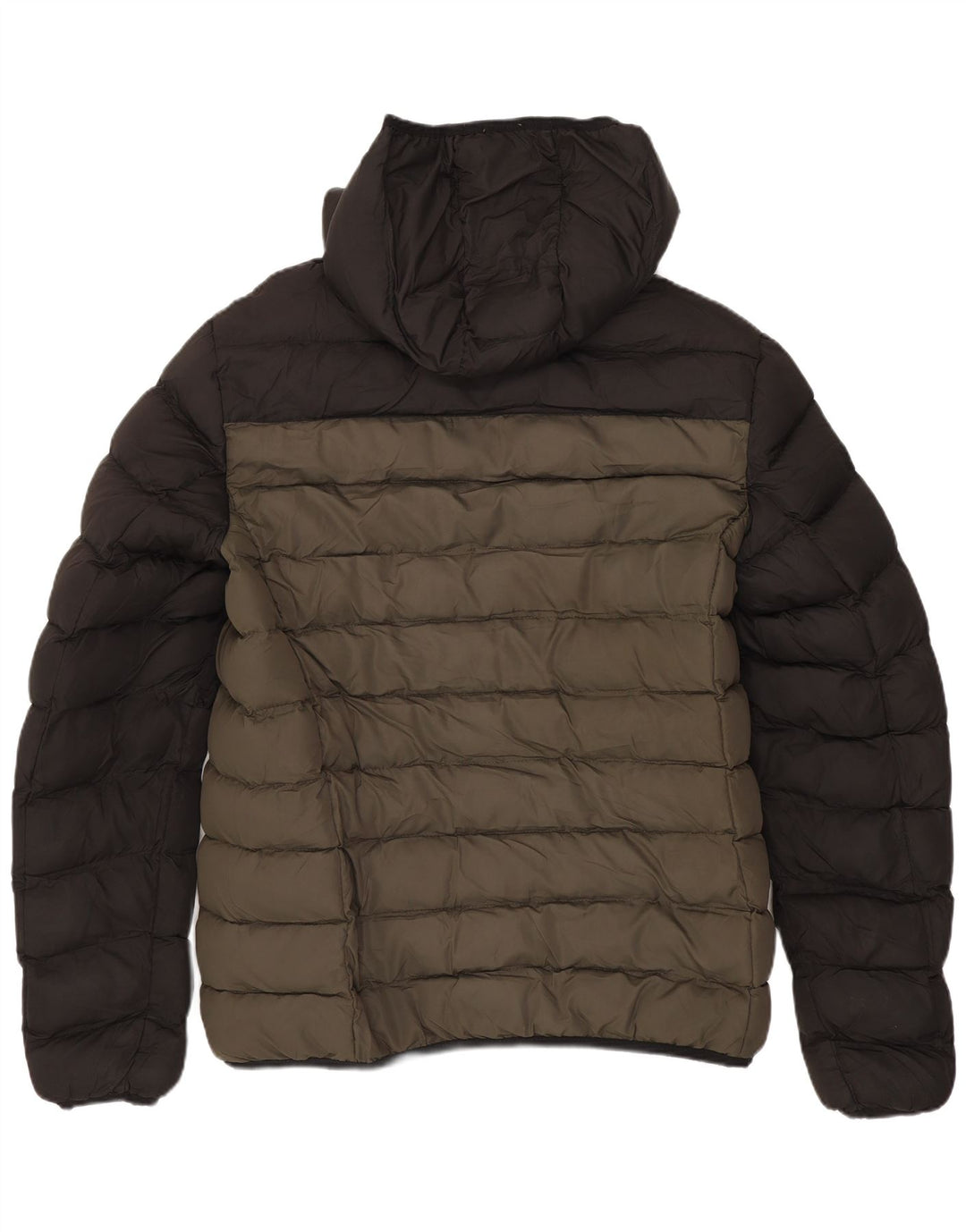 French Connection Chaqueta acolchada para mujer UK 44 Poliéster caqui medio