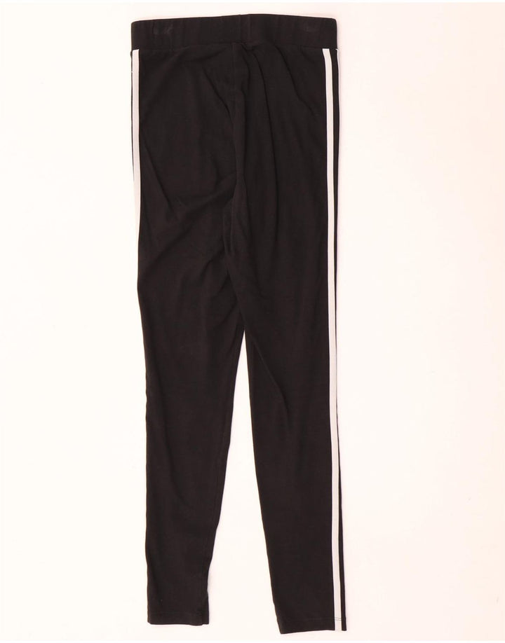 Adidas Leggings para mujer Reino Unido 10 Pequeño Algodón Negro