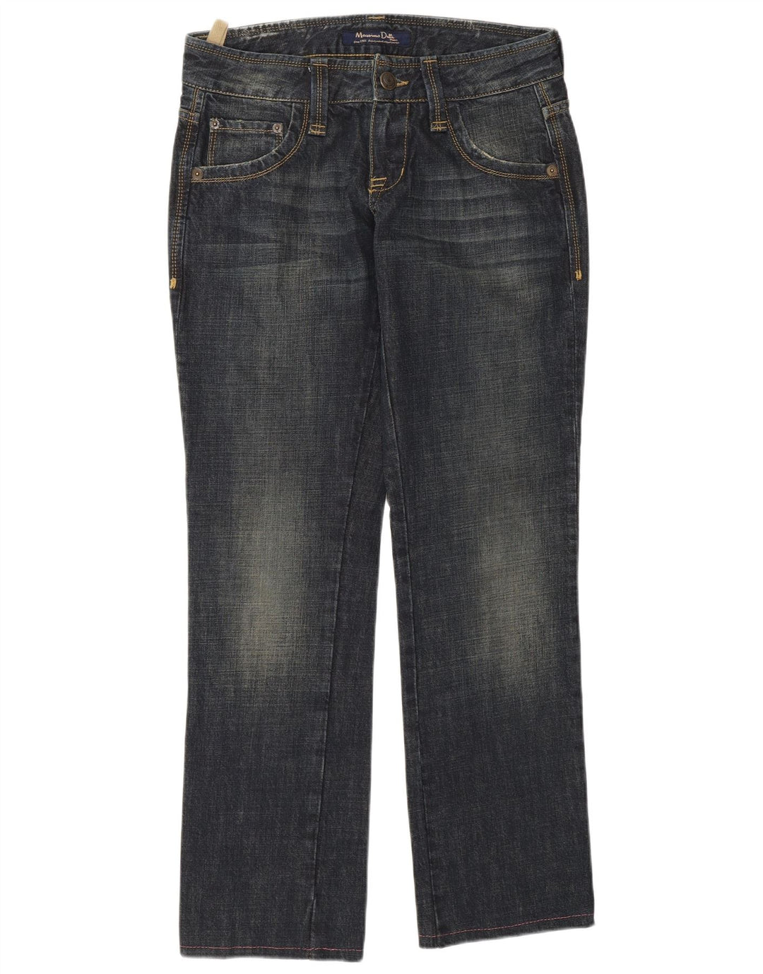 MASSIMO DUTTI Womens Straight Jeans W29 L27 Blue
