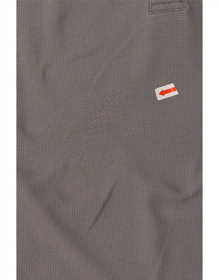 HELLY HANSEN Mens Polo Shirt XL Grey Polyester