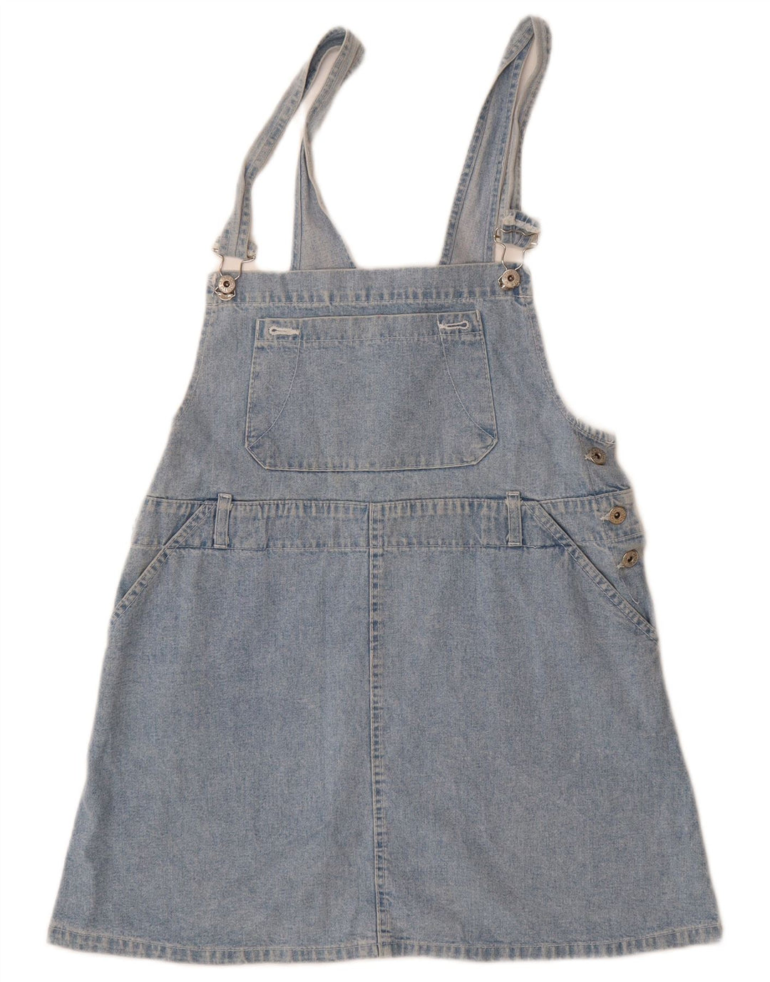 VINTAGE Falda vaquera Dungaree para niñas 15-16 años W34 Azul