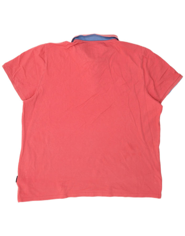 Joules Polo para hombre 2XL Algodón rosa