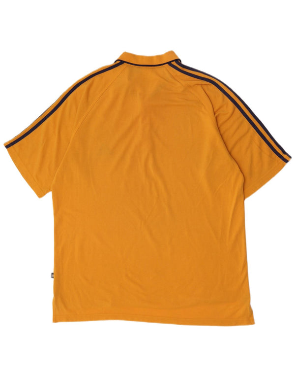 Adidas Polo Hombre UK 48/50 XL Amarillo Algodón