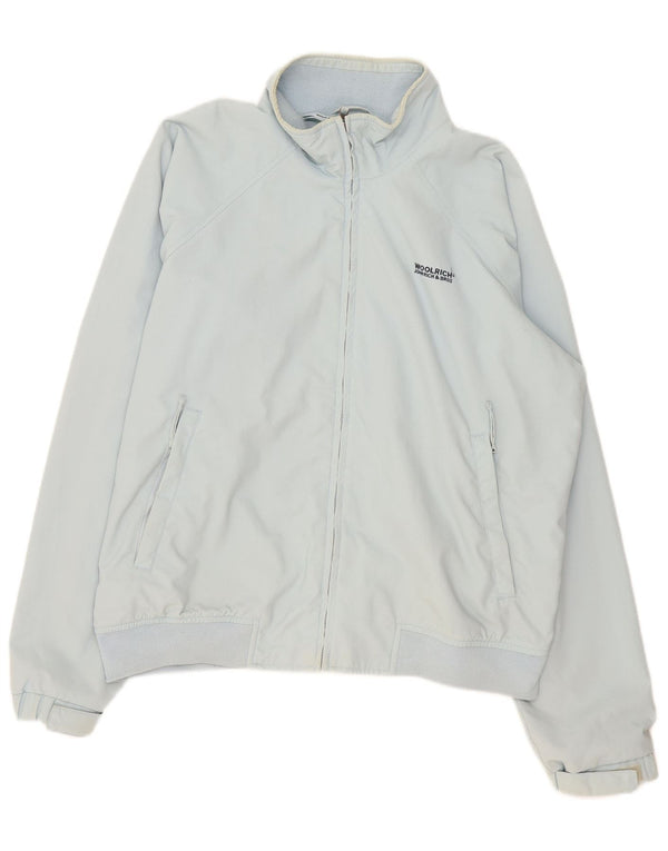 Woolrich Chaqueta Bomber para Hombre UK 42 XL Nylon Azul