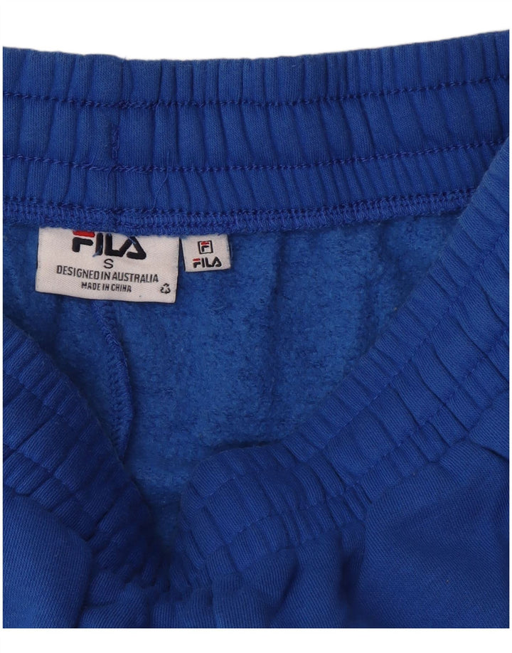 Fila Hombre Pantalones De Chándal Joggers Small Azul Algodón
