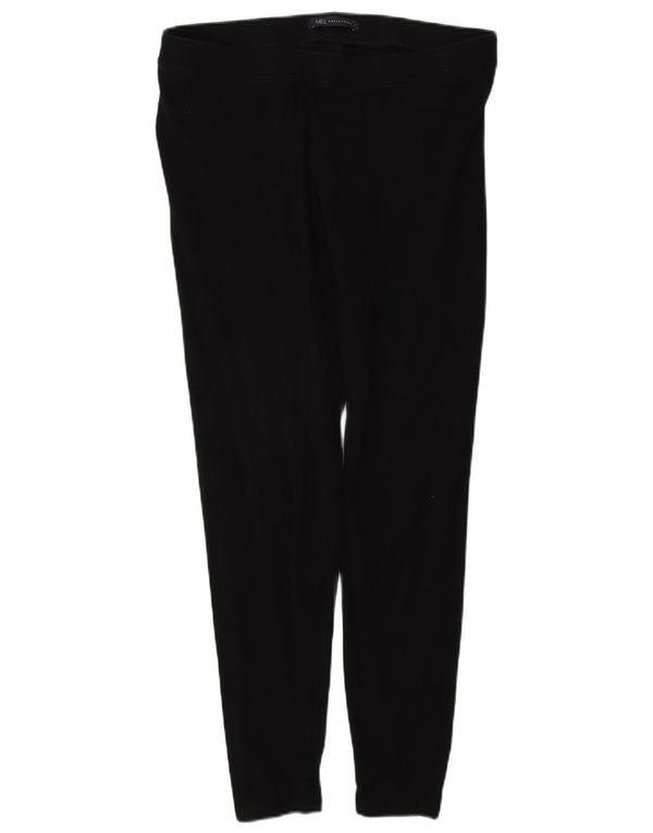 Marks & Spencer Leggings para mujer Reino Unido 14 Grande W32 L27 Algodón negro