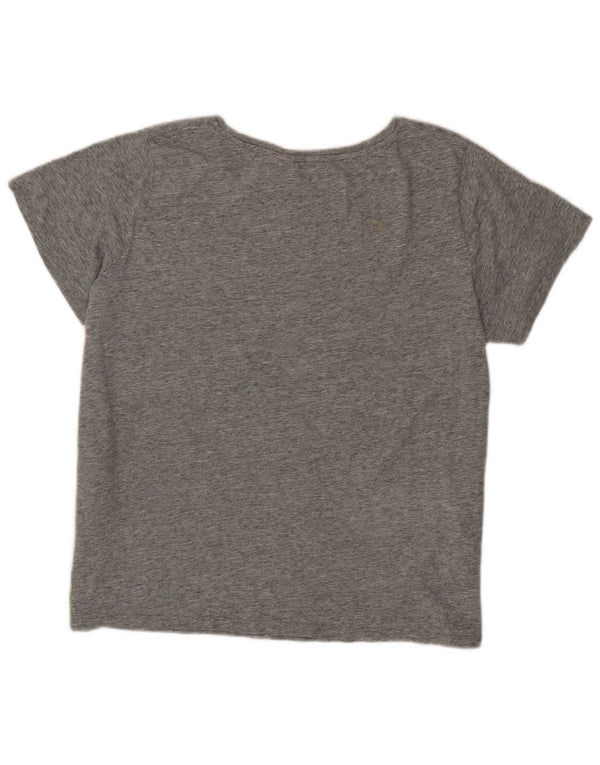 Levi's Camiseta gráfica para mujer UK 40 XL Algodón moteado gris