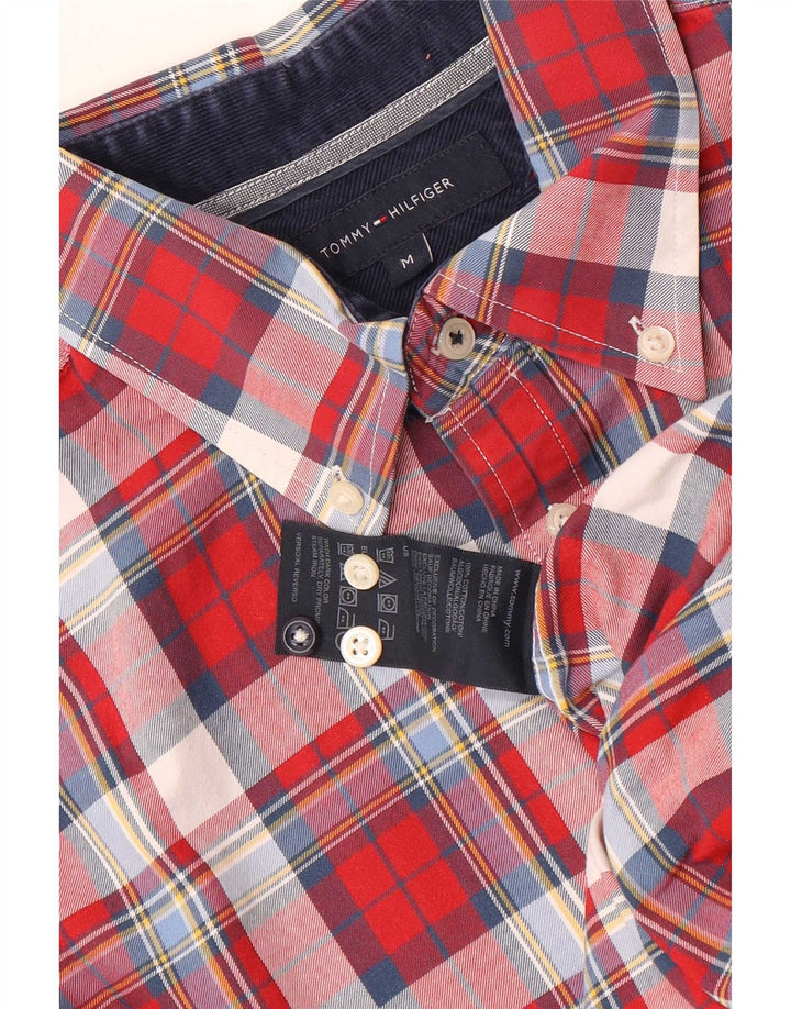 Camisa Tommy Hilfiger Hombre Medium Red Check Cotton