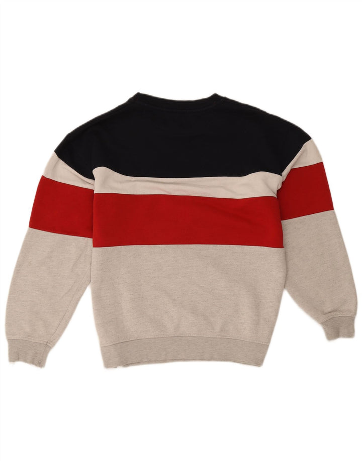 Zara Hombre Sudadera Jumper Small Multicolor Colorblock