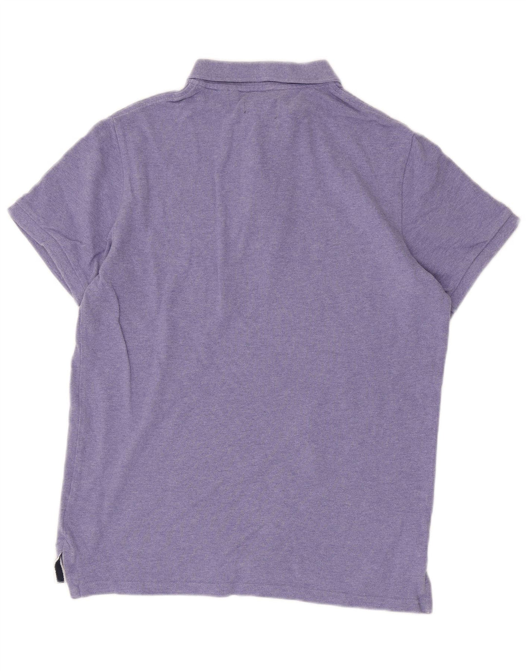 Superdry Polo para hombre de algodón morado grande