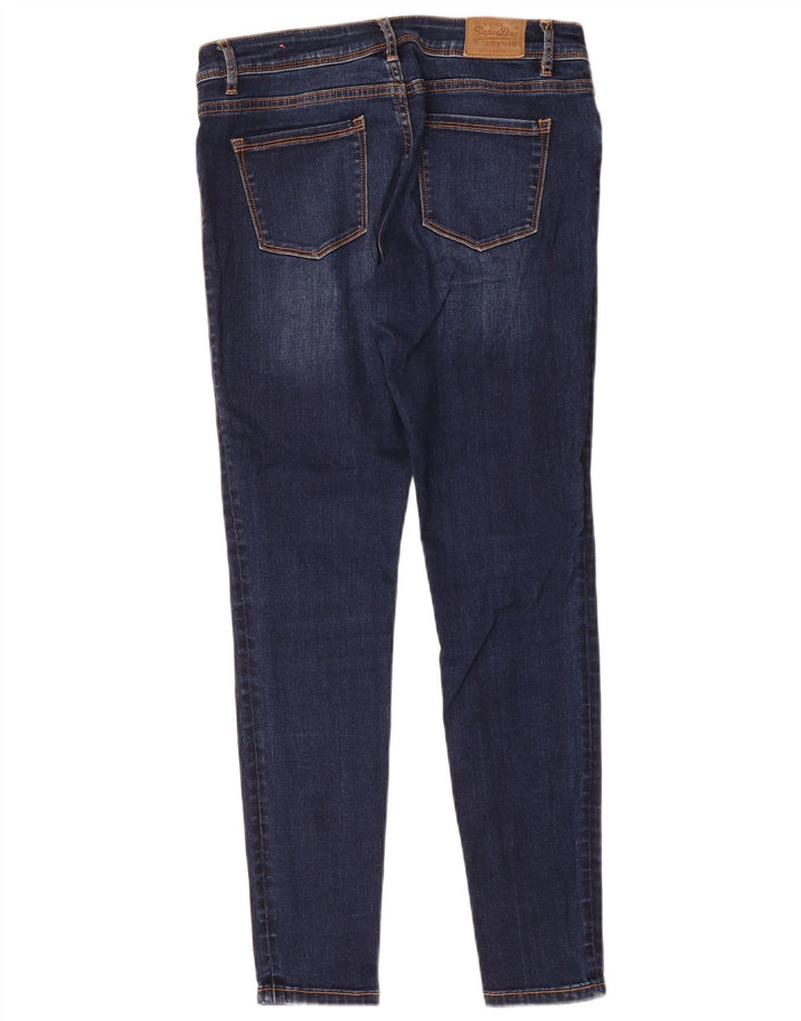 SUPERDRY Mujer Alexia Jegging Jeans W29 L30 Algodón Azul Marino