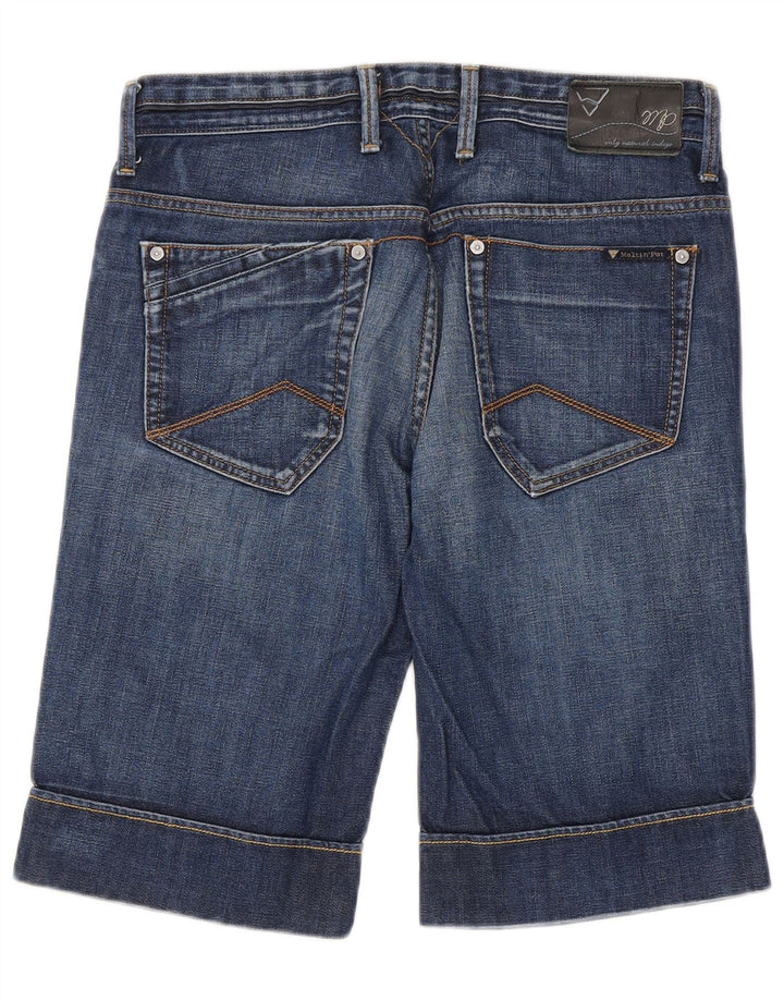 Meltin' Pot Pantalones cortos vaqueros para mujer W31 Algodón azul medio