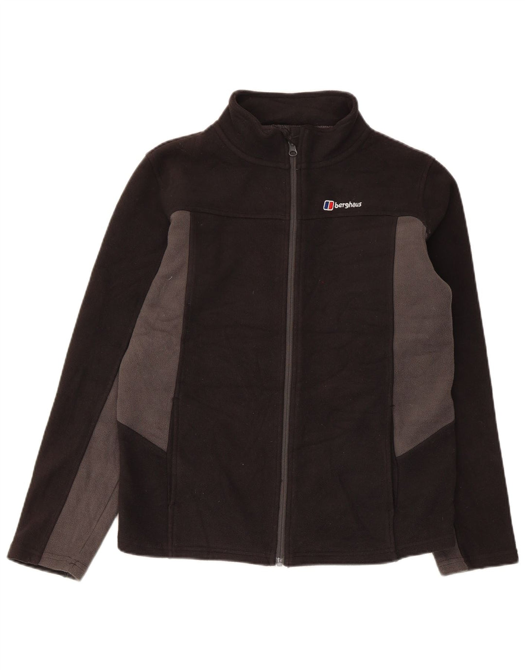 Berghaus Chaqueta polar para niño 12-13 años Negro Poliéster color block