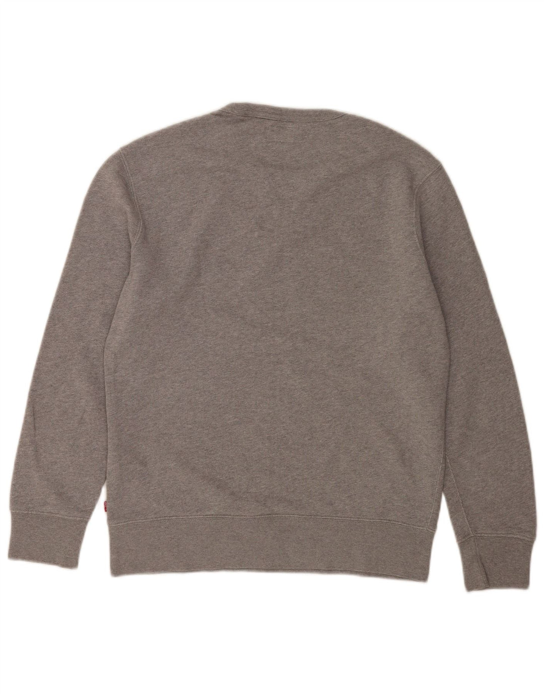 Levi's Hombre Sudadera Gráfica Jumper Small Gris Algodón