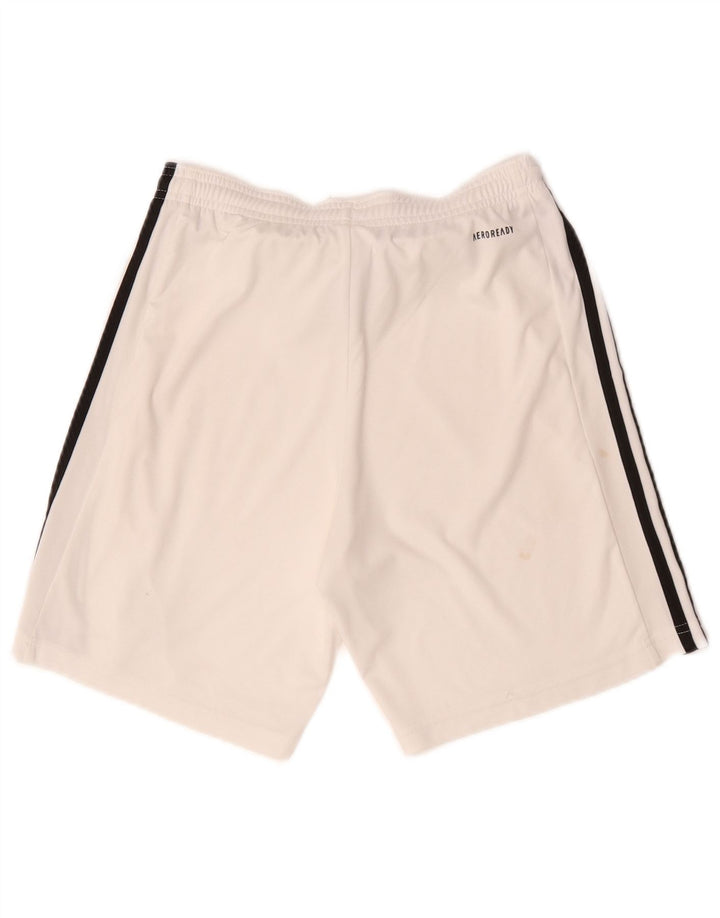 Adidas Hombre Aeroready Sport Shorts XS Blanco Poliéster