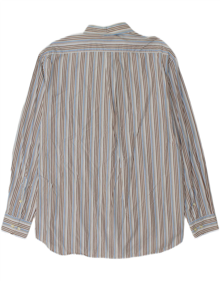 BROOKSFIELD Mens Shirt Size 42 Large Multicoloured Striped Cotton Vintage Brooksfield and Second-Hand Brooksfield from Messina Hembry 