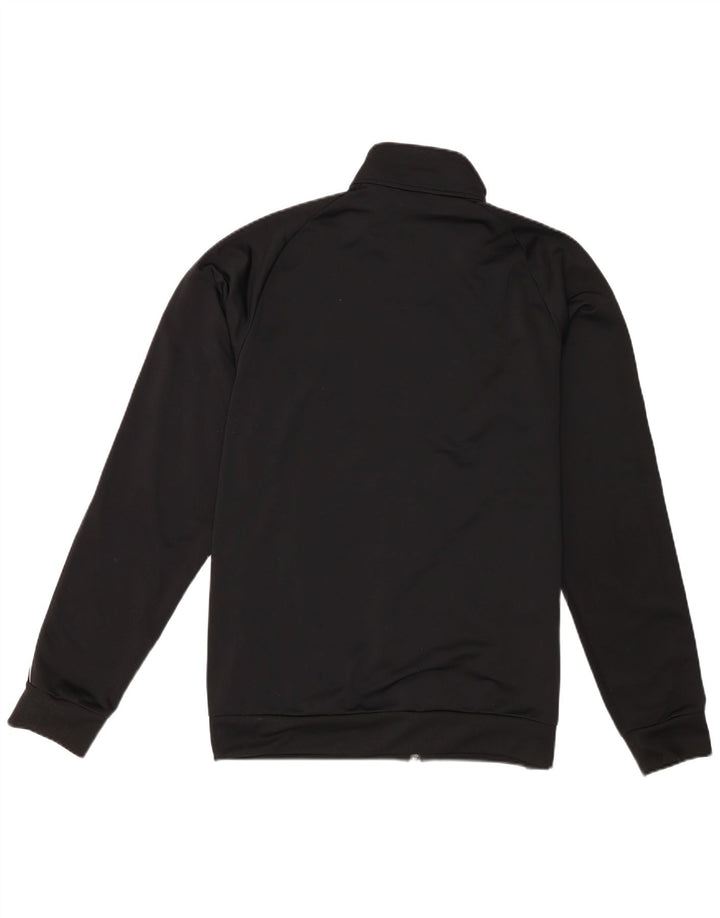Adidas - Chaqueta de chándal para hombre, talla grande, poliéster negro