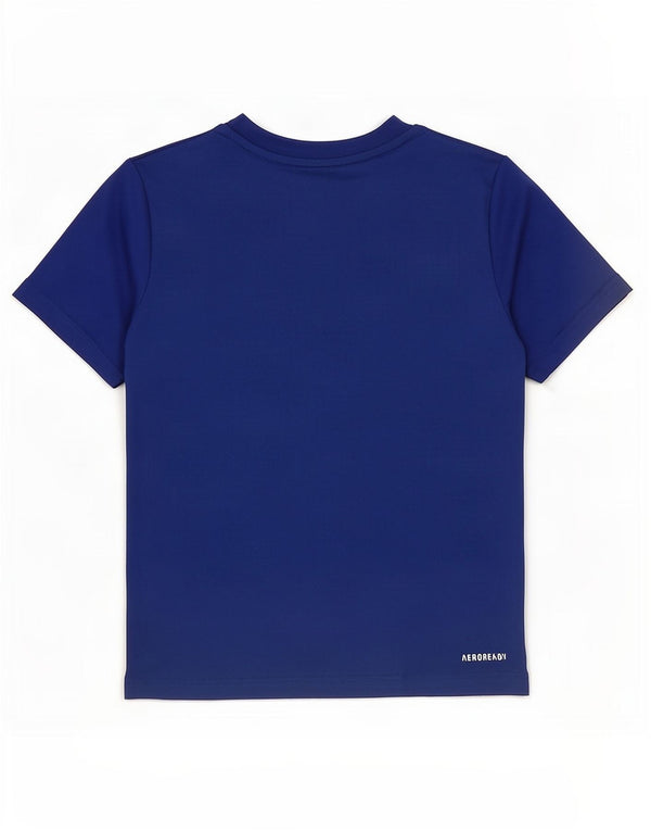 Adidas Camiseta Aeroready para niño 8-9 años Azul Poliéster