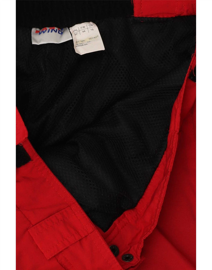 AST Pantalones de esquí para mujer UK 46 Large Poliéster rojo