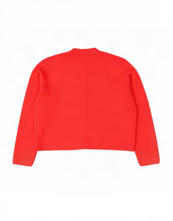 Marks & Spencer Suéter tipo cárdigan extragrande para mujer Reino Unido 46 Grande Acrílico rojo