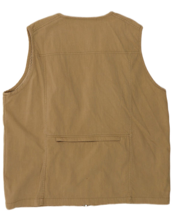 Astrolabio Mens Utility Gilet UK 42 XL Caqui