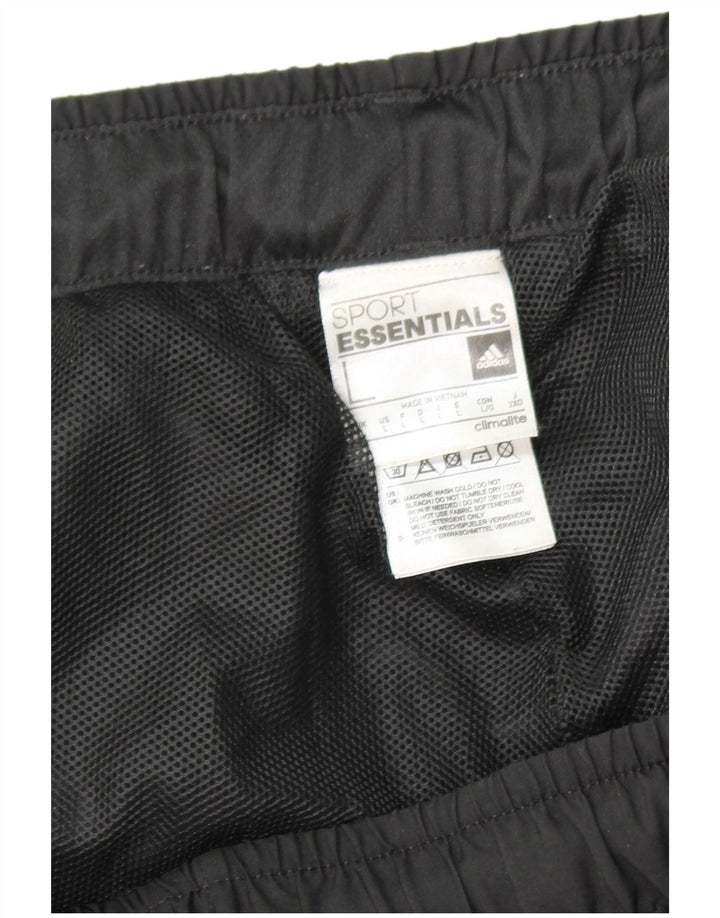 Pantalón De Chándal Adidas Hombre Grande Negro Poliéster