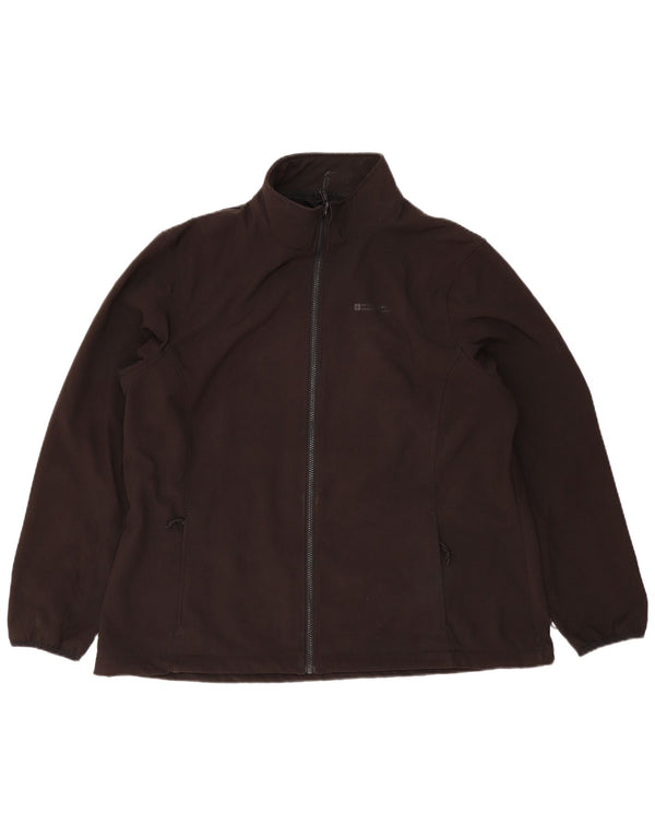 Chaqueta superior de chándal con forro para mujer de Mountain Warehouse UK 22 3XL Negro