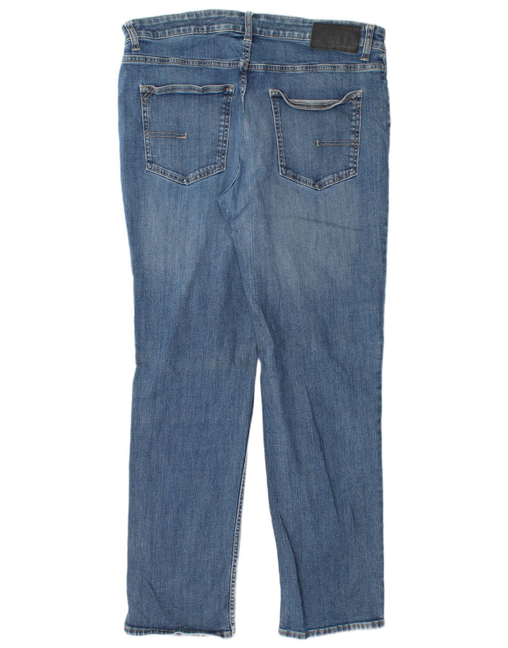 CALVIN KLEIN Vaqueros rectos para hombre W36 L32 Algodón azul
