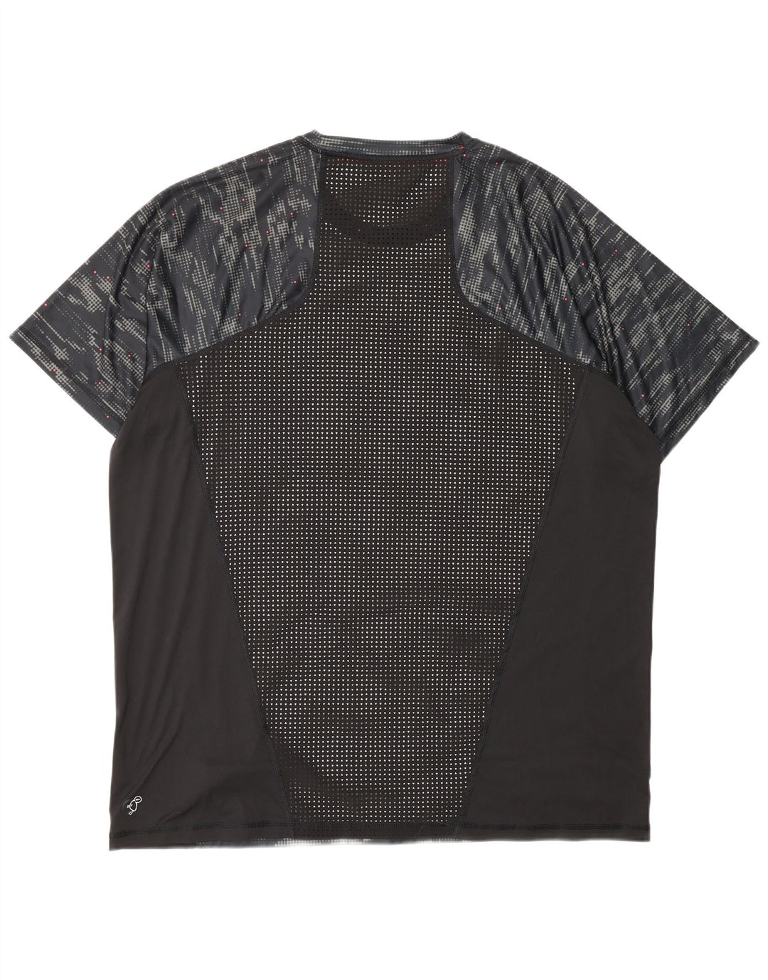 Camiseta Nike Hombre Top 2XL Negro Camuflaje Poliéster